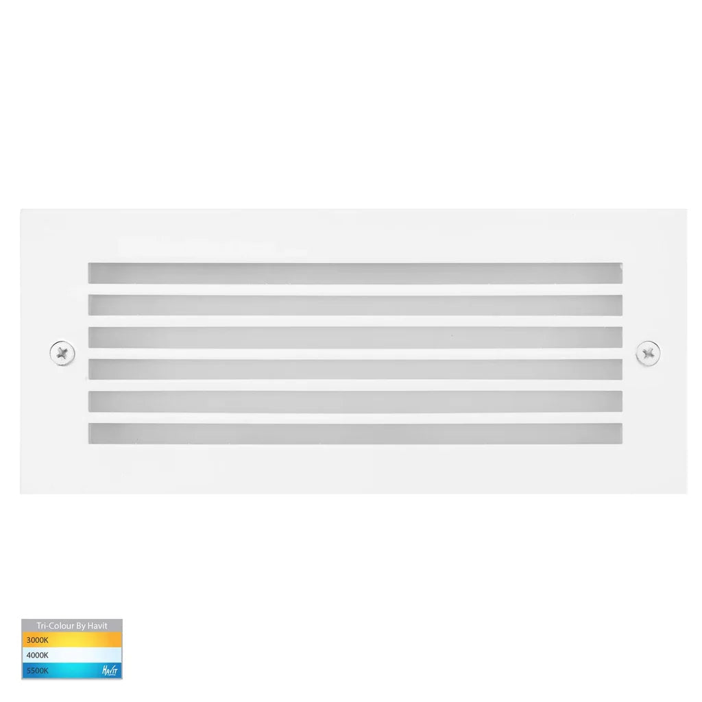 LED Brick Light with Grill 10w Black/316 SS/White Havit Lighting - HV3004T - Mases LightingHavit Lighting