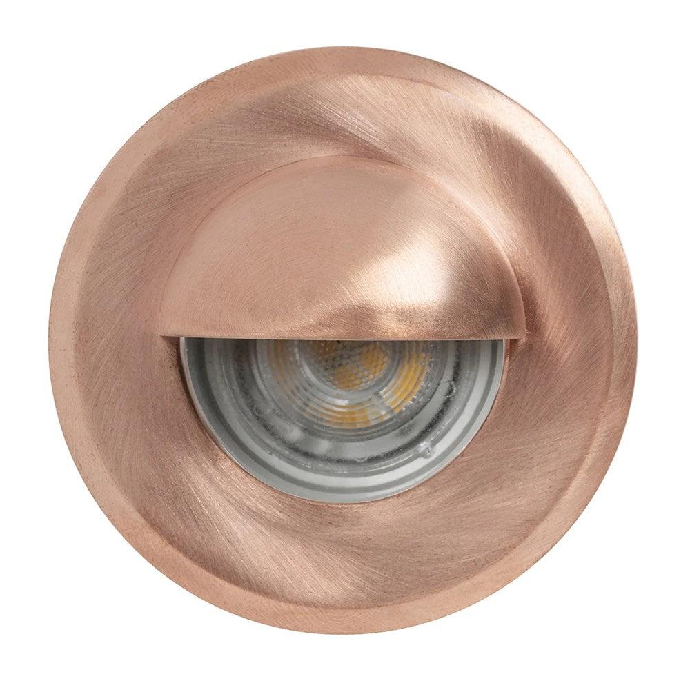 Lokk Outdoor LED Wall Light with Eyelid Antique Brass, Black, Brass, Copper, Stainless Steel Havit Lighting HV2899NW - Mases LightingHavit Lighting
