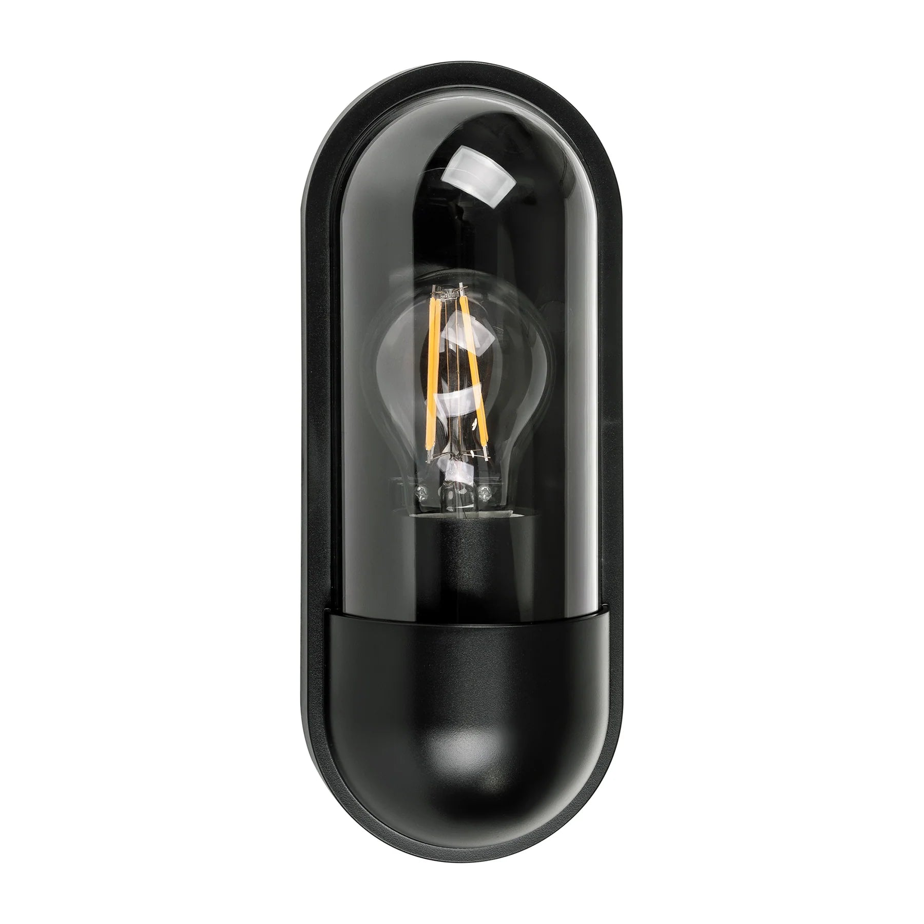 Lume Outdoor LED Wall Light in Black, Brass or White Havit Lighting - HV3512W