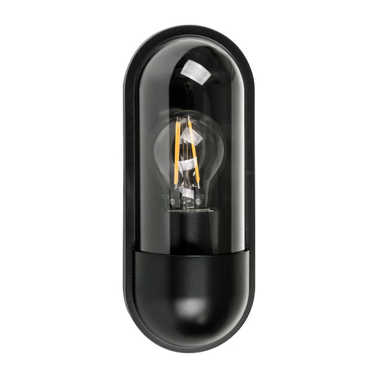 Lume Outdoor LED Wall Light in Black, Brass or White Havit Lighting - HV3512W - Mases LightingHavit Lighting
