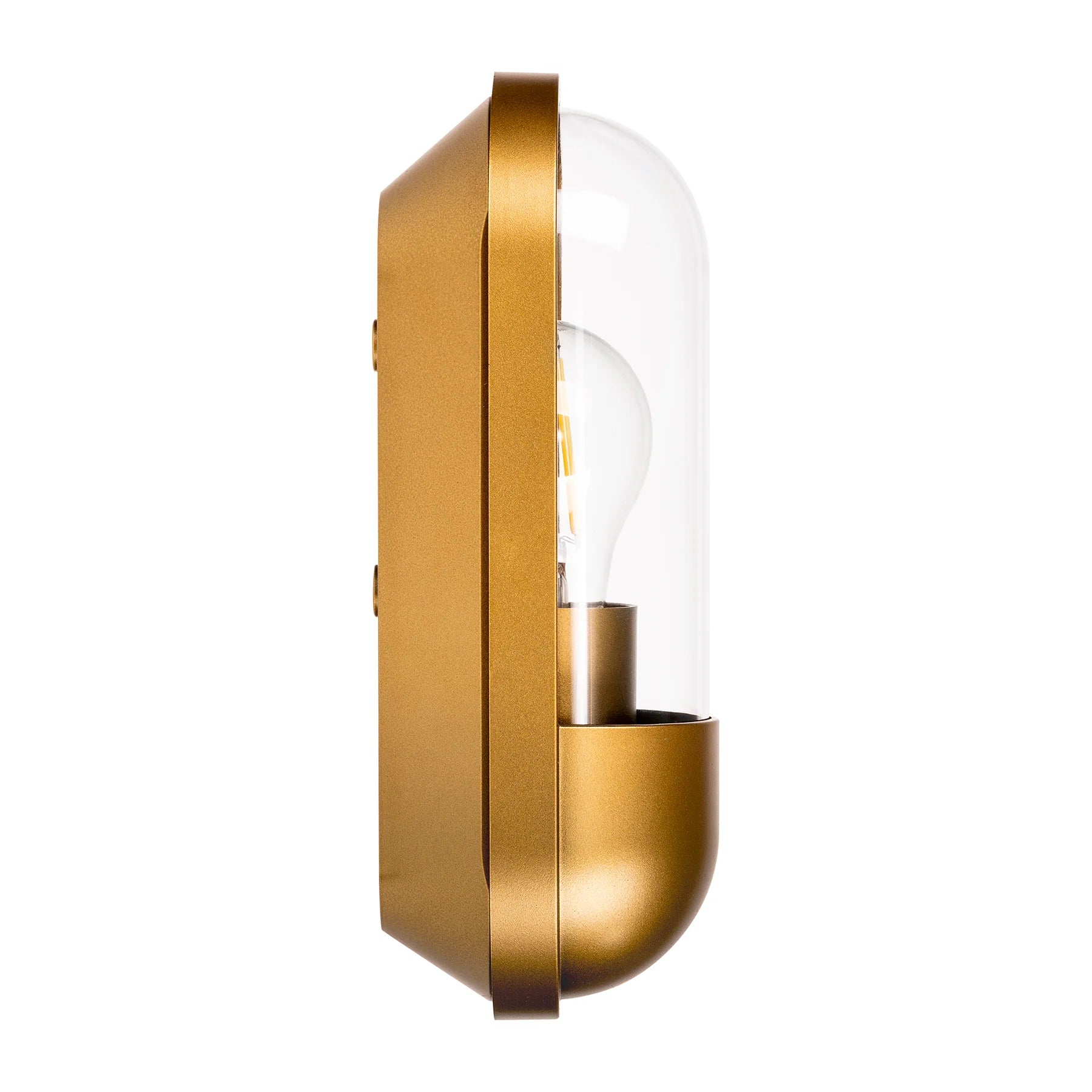 Lume Outdoor LED Wall Light in Black, Brass or White Havit Lighting - HV3512W
