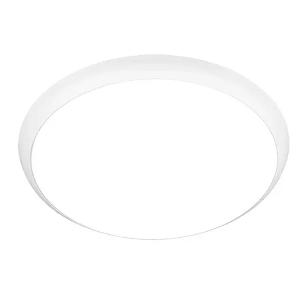 Luna ST30 LED Oyster Light 30w Tri - Colour in Black or White - Mases LightingTrend Lighting