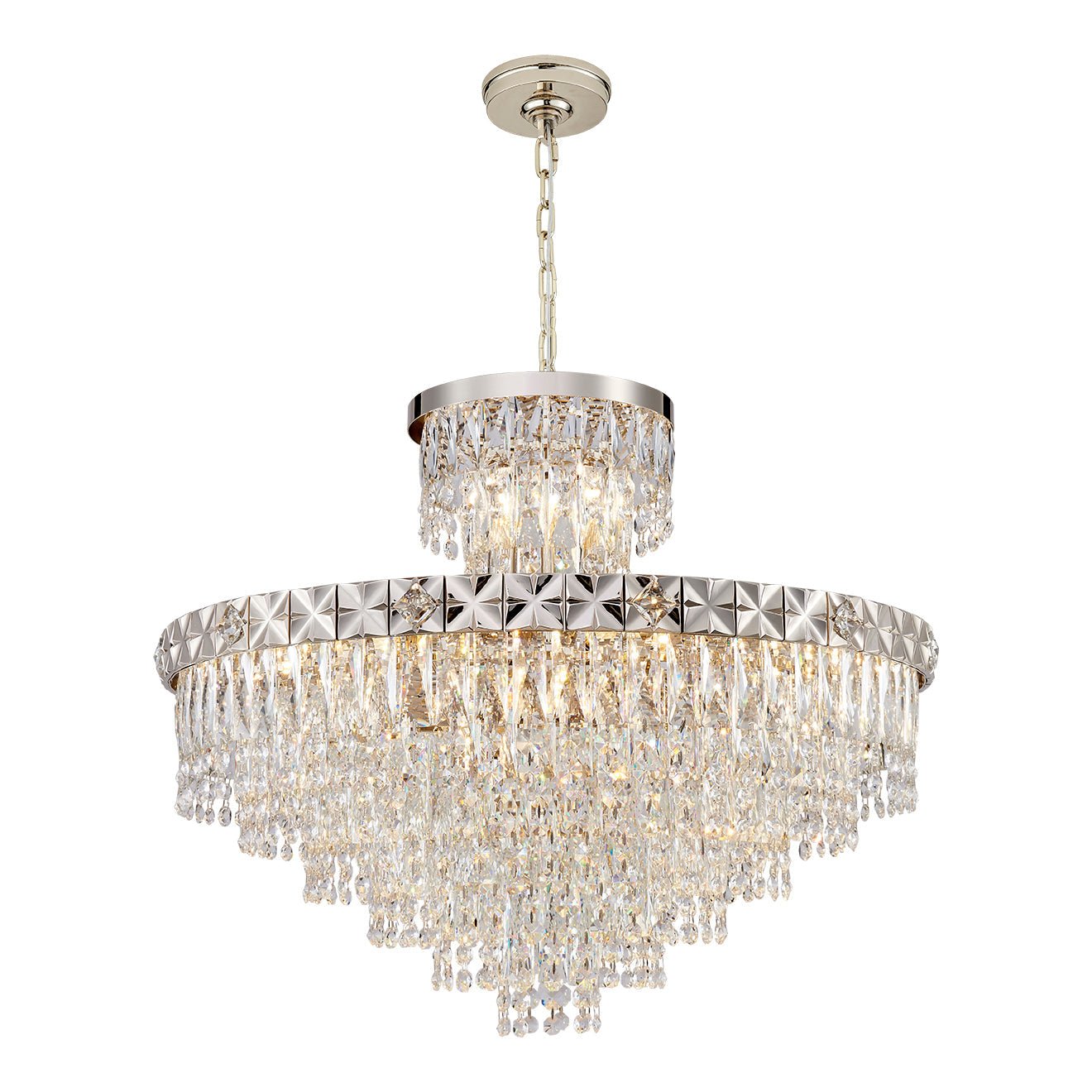 Lyla Crystal Chandelier - Mases LightingLighting Creations