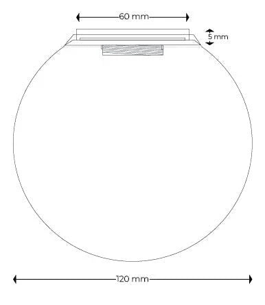 MADISON Marble Ball Light LED | Lighting Creations