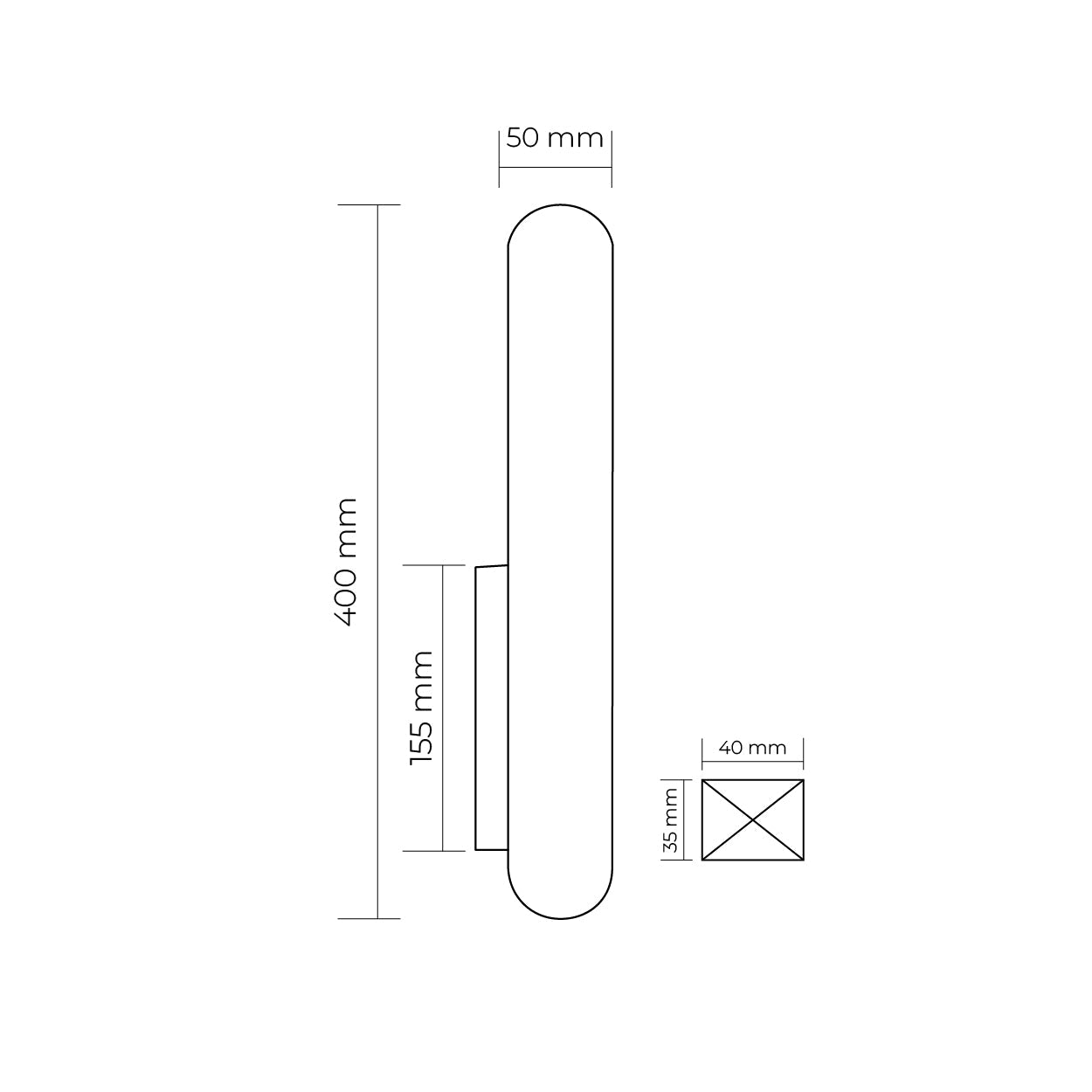 Marbelle Wall Light Series | Lighting Creations - Mases LightingLighting Creations