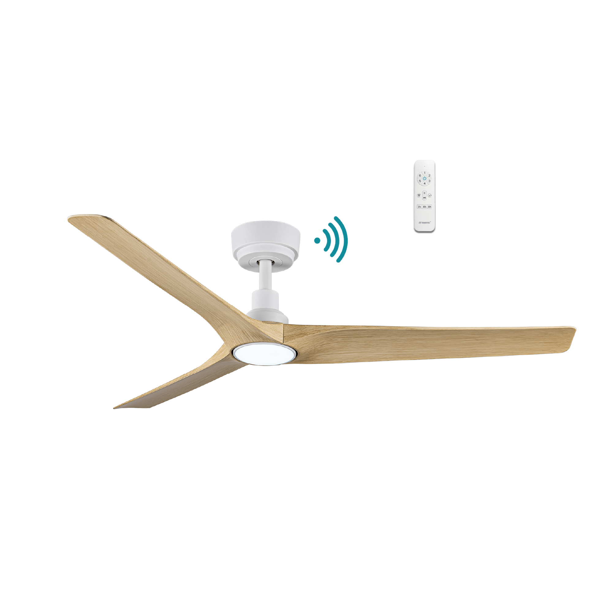 Martec Cordoba DC 52″ Smart Ceiling Fan With WIFI Remote Control + LED light | Martec Lighting - Mases LightingMartec