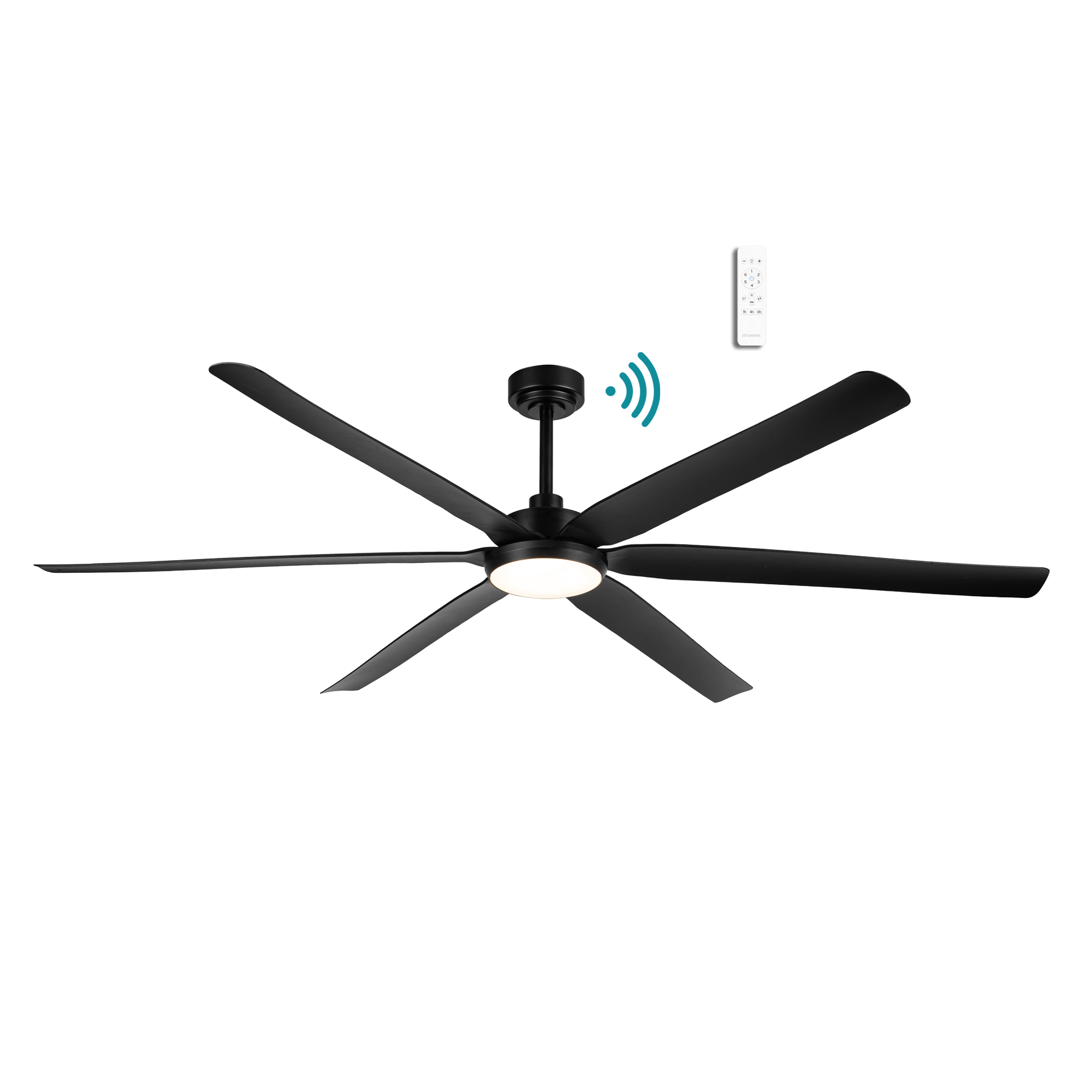 Martec Osprey DC 80″ Smart Ceiling Fan With WIFI Remote Control + LED Light