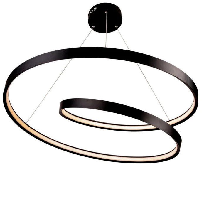 Mercator Armstrong 1Lt 80cm Led Pendant Light - Black