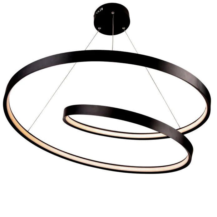 Mercator Armstrong 1Lt 80cm Led Pendant Light - Black - Mases LightingMercator