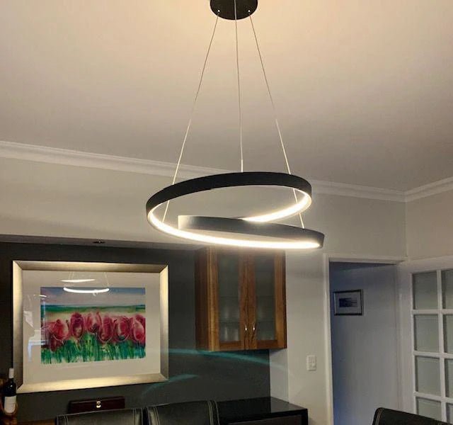Mercator Armstrong 1Lt 80cm Led Pendant Light - Black