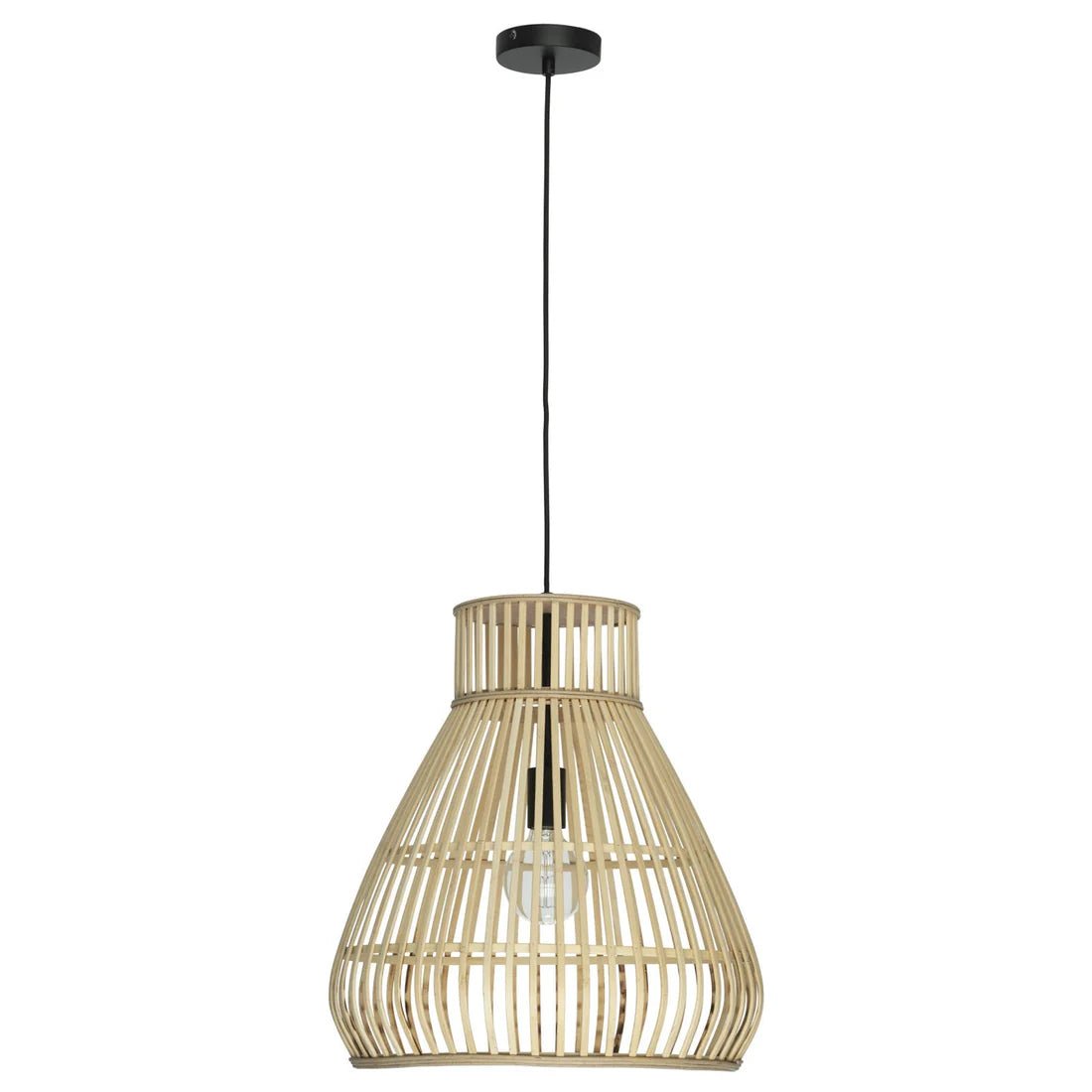 Mercator Byron 1Lt Bamboo Pendant Light MPLS015 - Mases LightingMercator