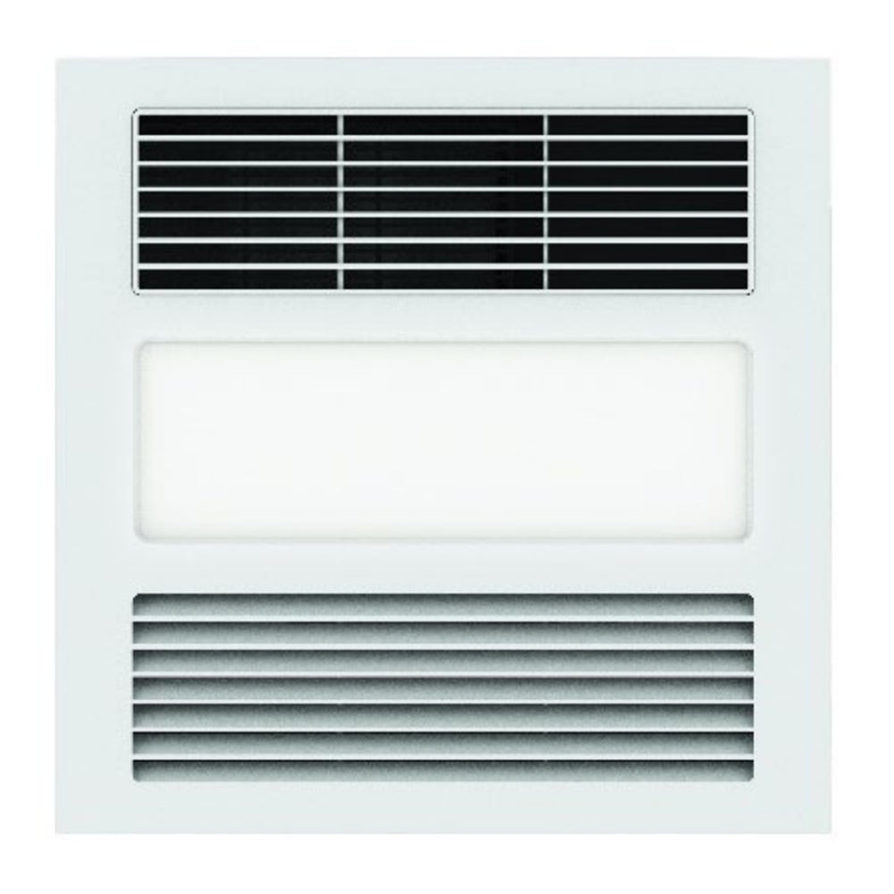 Mercator Mercury Lite 3 in 1 Exhaust Fan with Heat and CCT LED Light – (White) - Mases LightingMercator