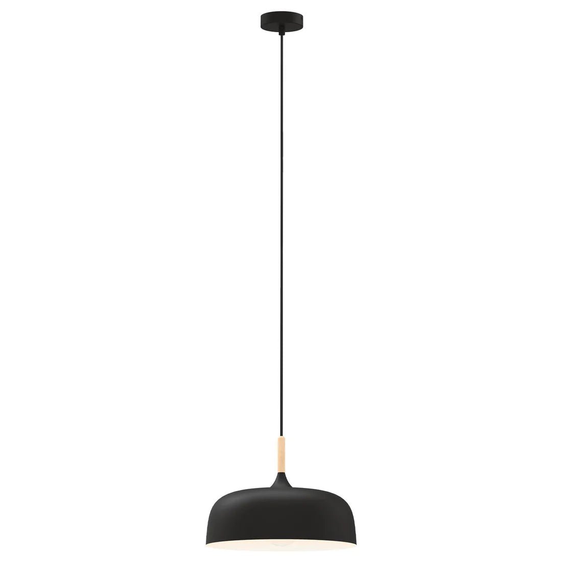 Mercator Olena 1Lt Light Pendant Light MPLS004BLK - Mases LightingMercator
