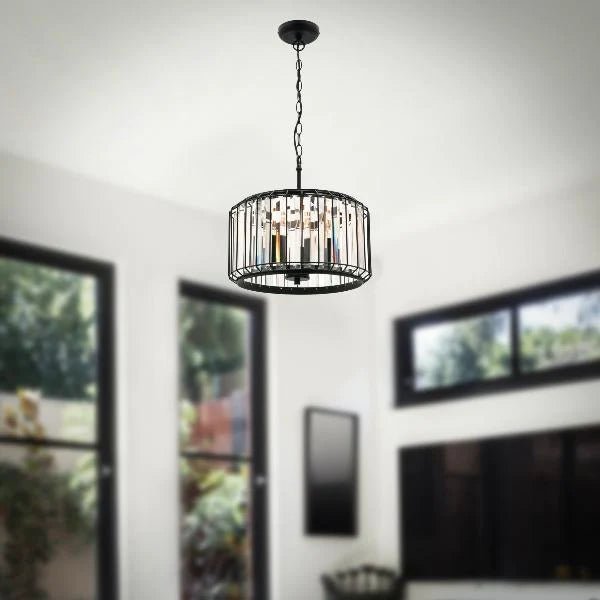 Mercator Olympia 3Lt Pendant Light  - Black