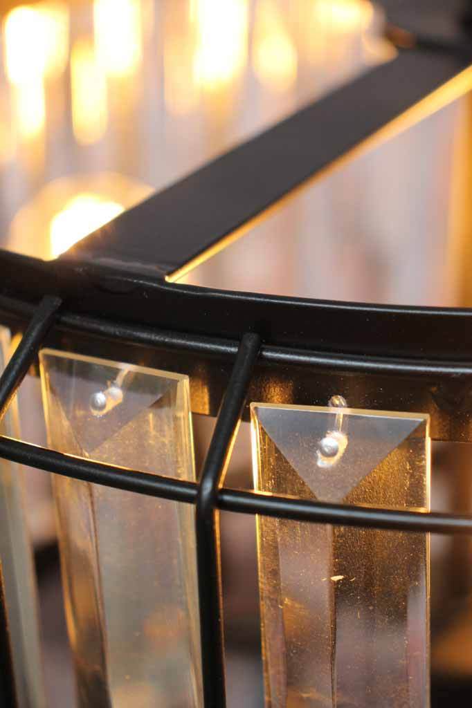 Mercator Olympia 4Lt Pendant Light - Black