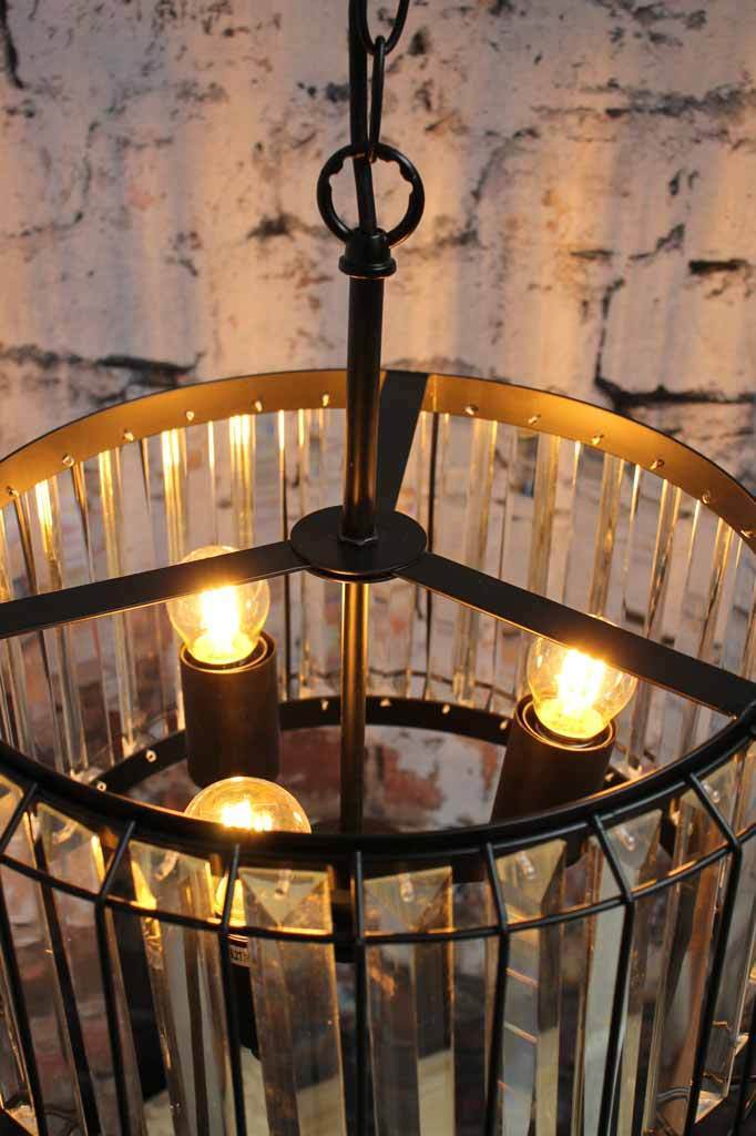 Mercator Olympia 4Lt Pendant Light - Black