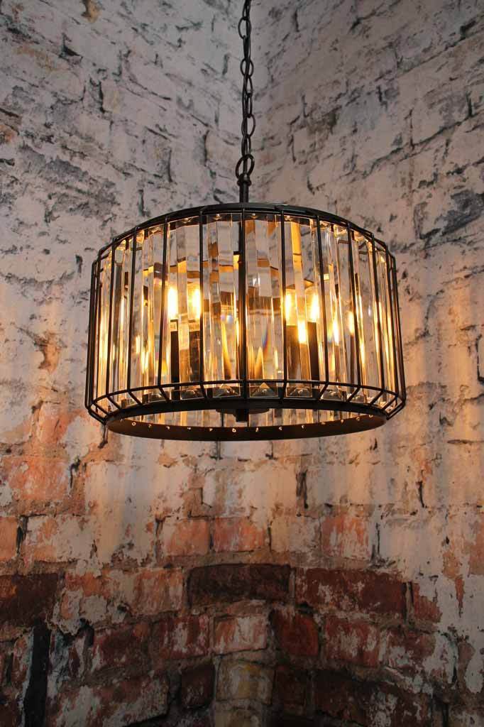 Mercator Olympia 4Lt Pendant Light - Black