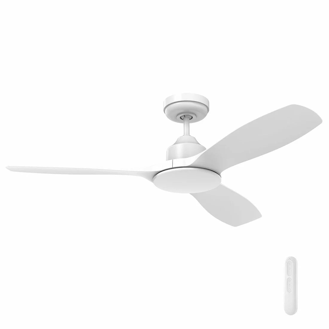 Mercator Raptor S DC Ceiling Fan 48" Black or White FC970123 - Mases LightingMercator