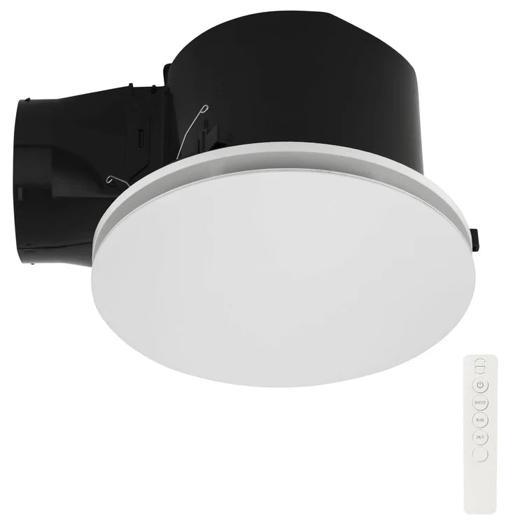 Mercator Steady DC 24/7 Exhaust Fan with Remote Control - Mases LightingMercator