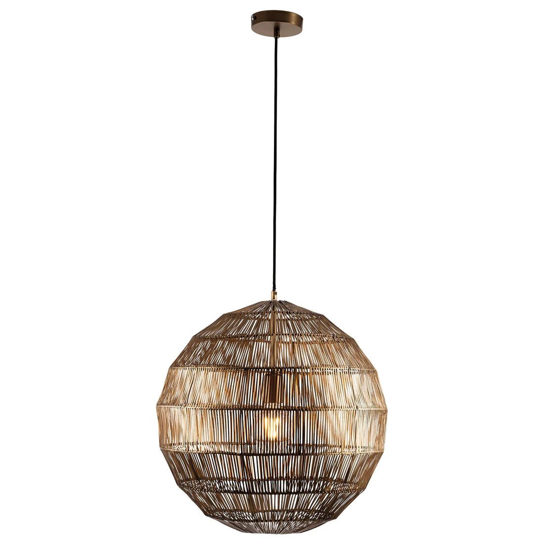 Mercator Sutton 1Lt Light Pendant - Bronze - Mases LightingMercator