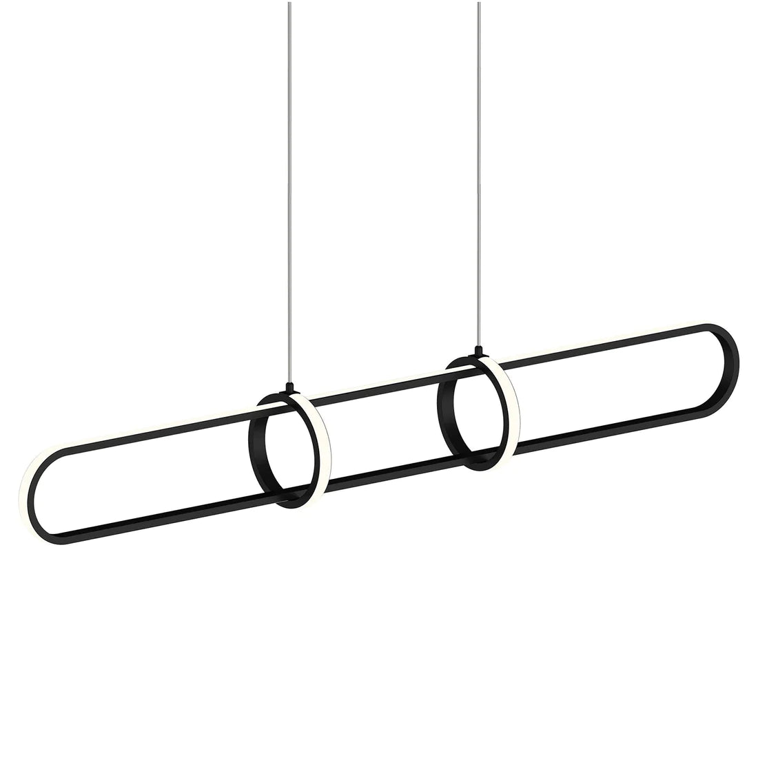 Modern LED Pendant Light CCT 30w Black, Brass - Mases LightingMercator