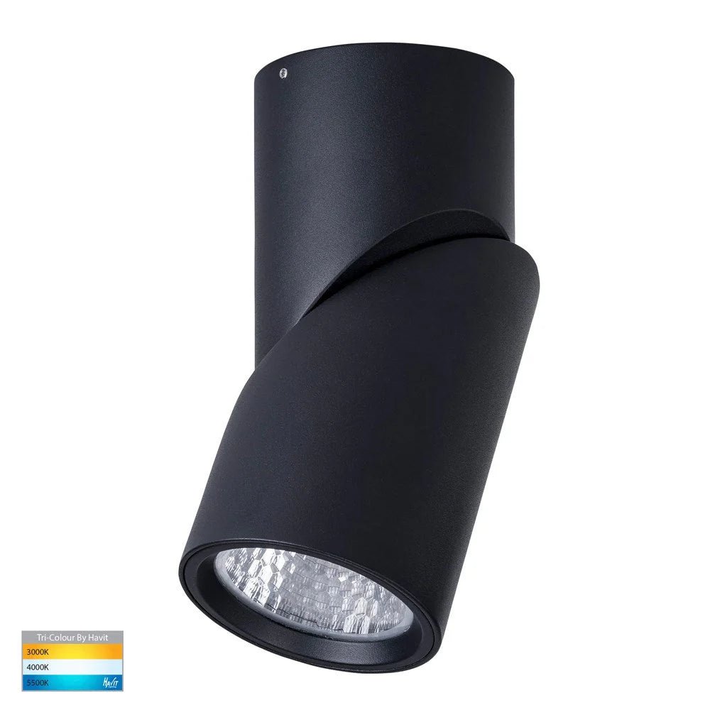 Nella LED Downlight 18w Black, White CCT HV5824T Havit Lighting - Mases LightingHavit Lighting
