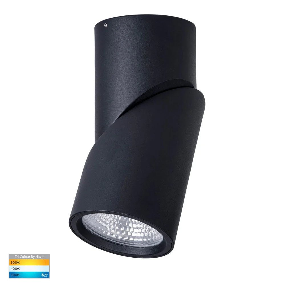 Nella LED Downlight 24w Black, White CCT HV5825T Havit Lighting - Mases LightingHavit Lighting