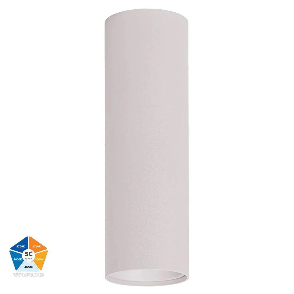 Nella Surface Mounted LED Downlight 12w Black, White CCT HV5842S - BLK - EXT, HV5842S - WHT - EXT Havit Lighting - Mases LightingHavit Lighting