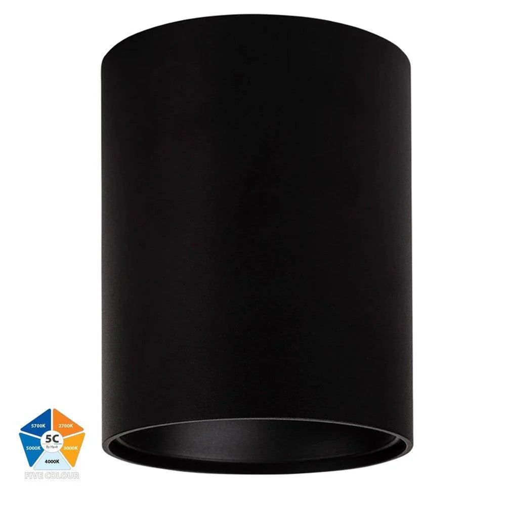 Nella Surface Mounted LED Downlight 18w Black, White CCT HV5843S - BLK, HV5843S - WHT Havit Lighting - Mases LightingHavit Lighting