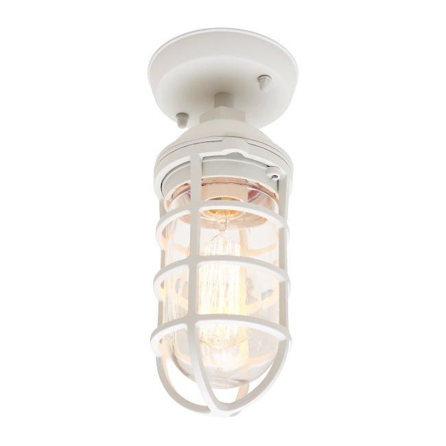 Newport Under Eave Light White or Black - Mases LightingCougar Lighting