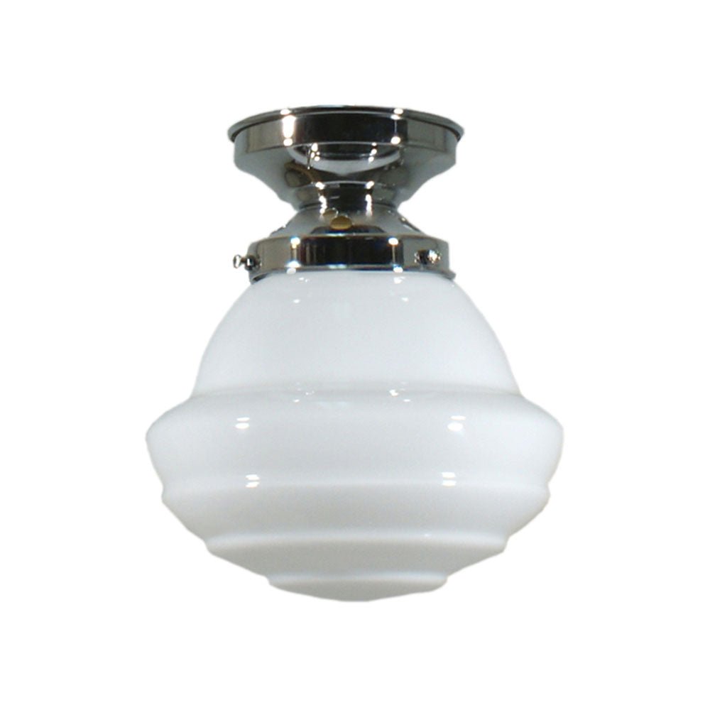 PARKVILLE 9"  Batten Fix Pendant Light - Black/Chrome/Polished Brass