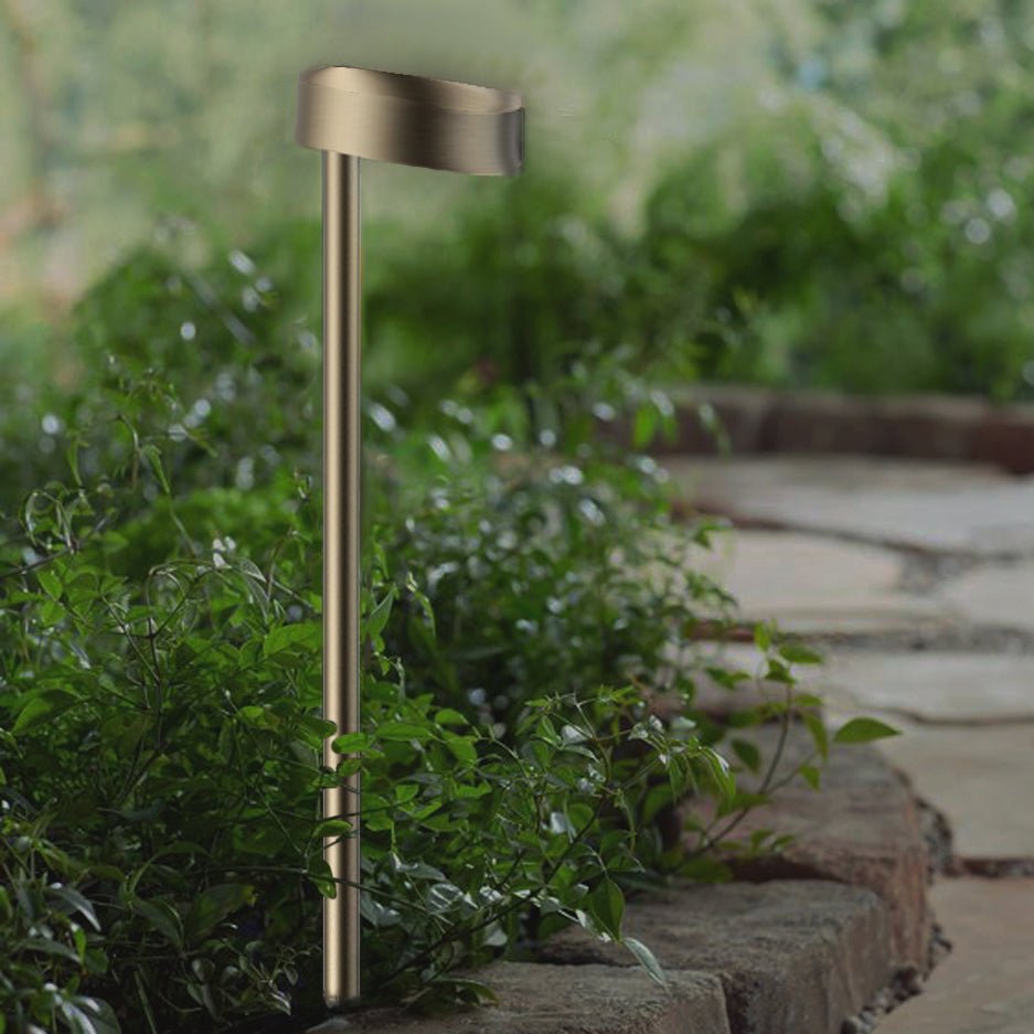PATHFINDER Bronzed Brass 24V 5W 3000K LED Garden Path Spike