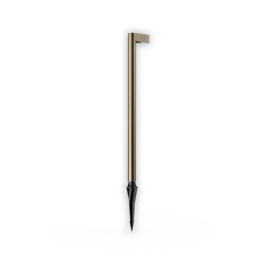 PATHFINDER Bronzed Brass 24V 5W 3000K LED Garden Path Spike