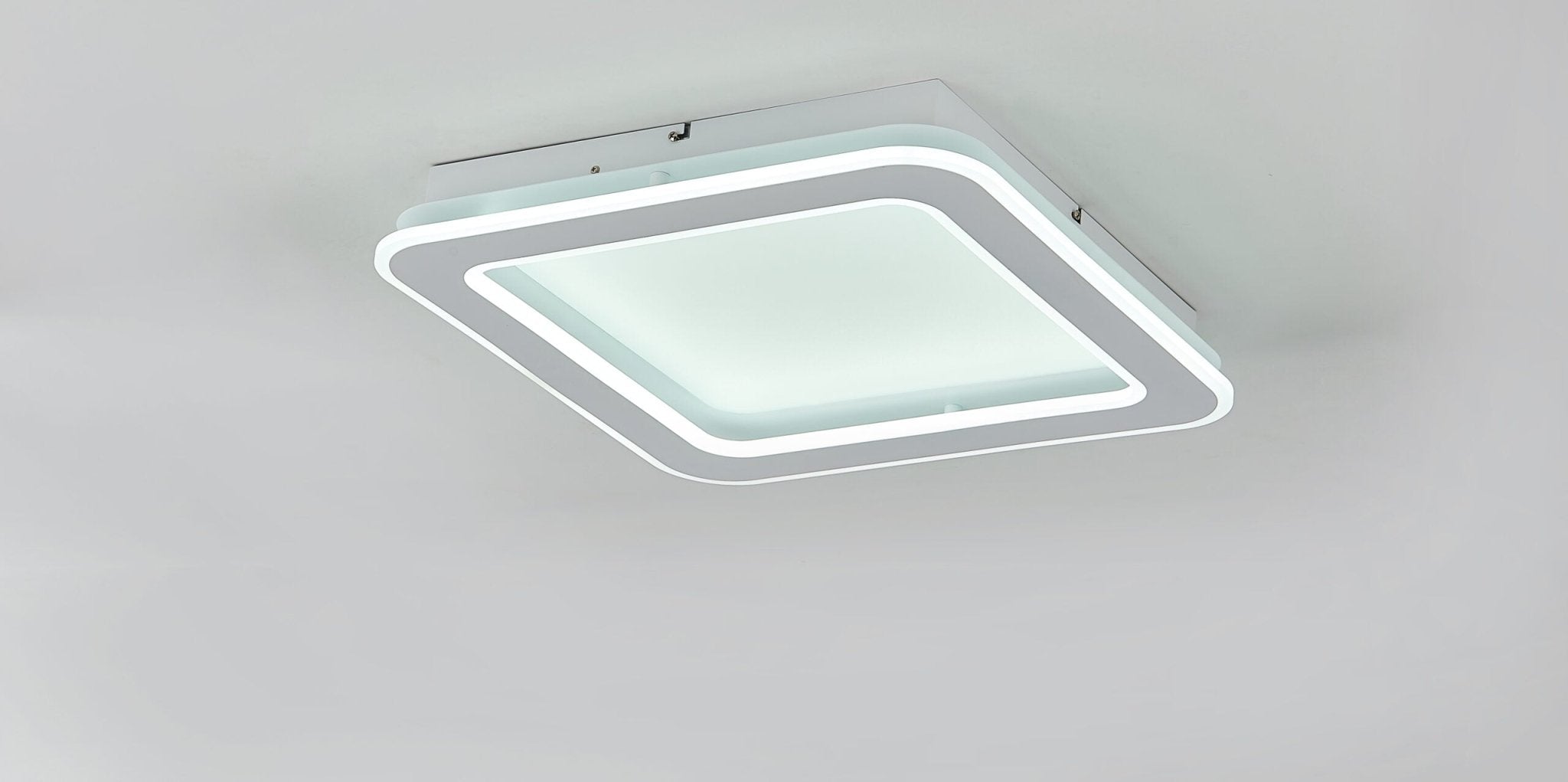 PHL Athens Square Tri Colour Oyster Ceiling Light - Mases LightingPHL