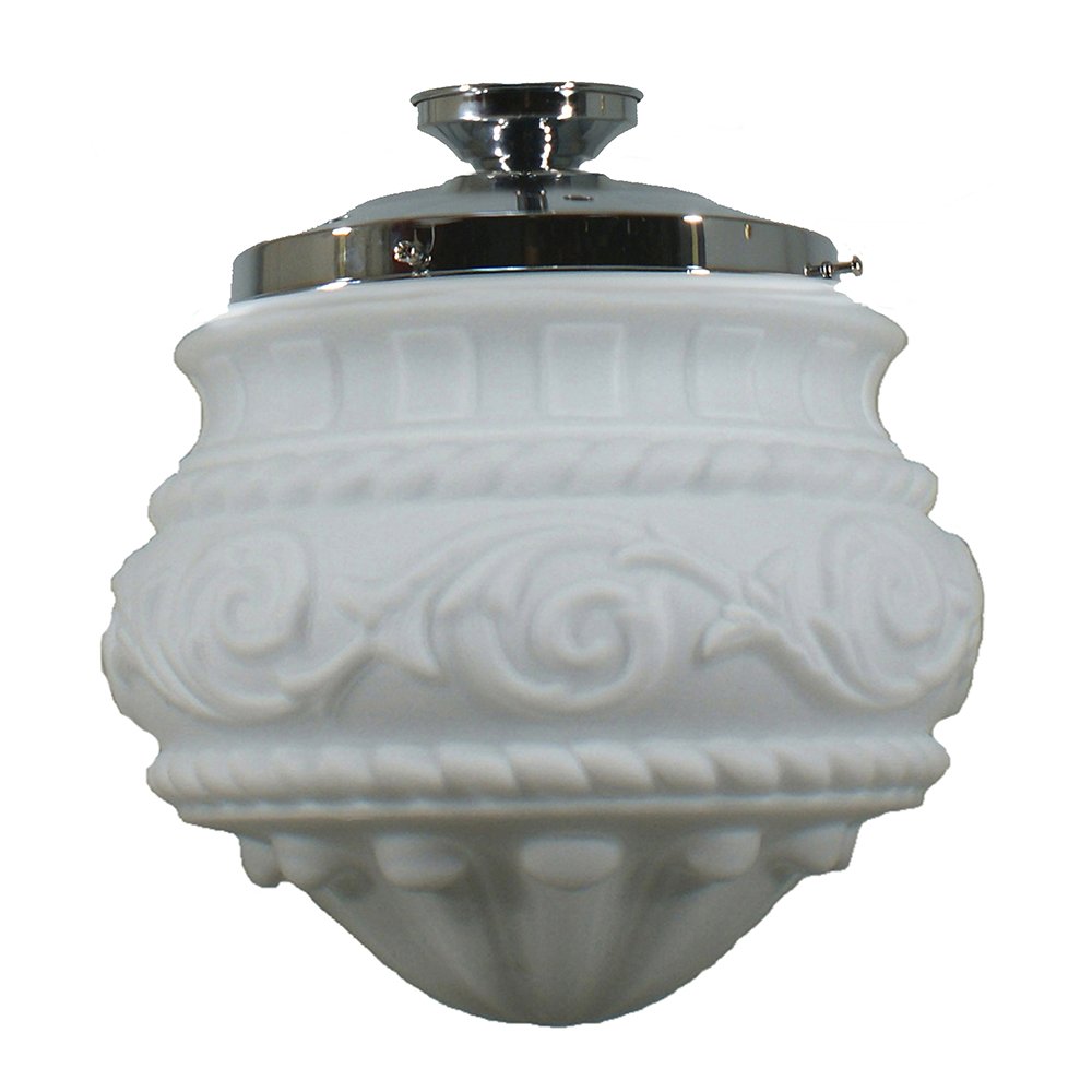 PREMIER  8" or 12" Batten Fix Pendant Light - Black/Chrome/Polished Brass