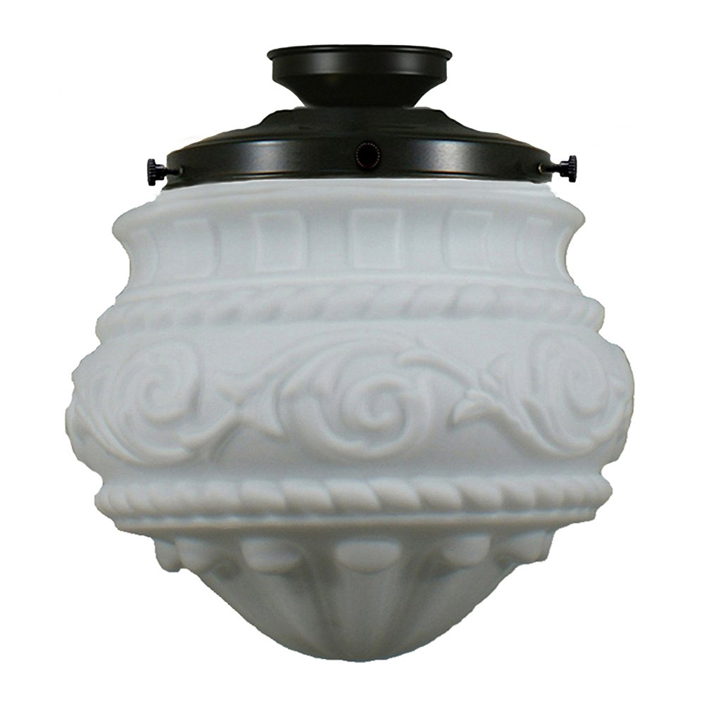 PREMIER  8" or 12" Batten Fix Pendant Light - Black/Chrome/Polished Brass