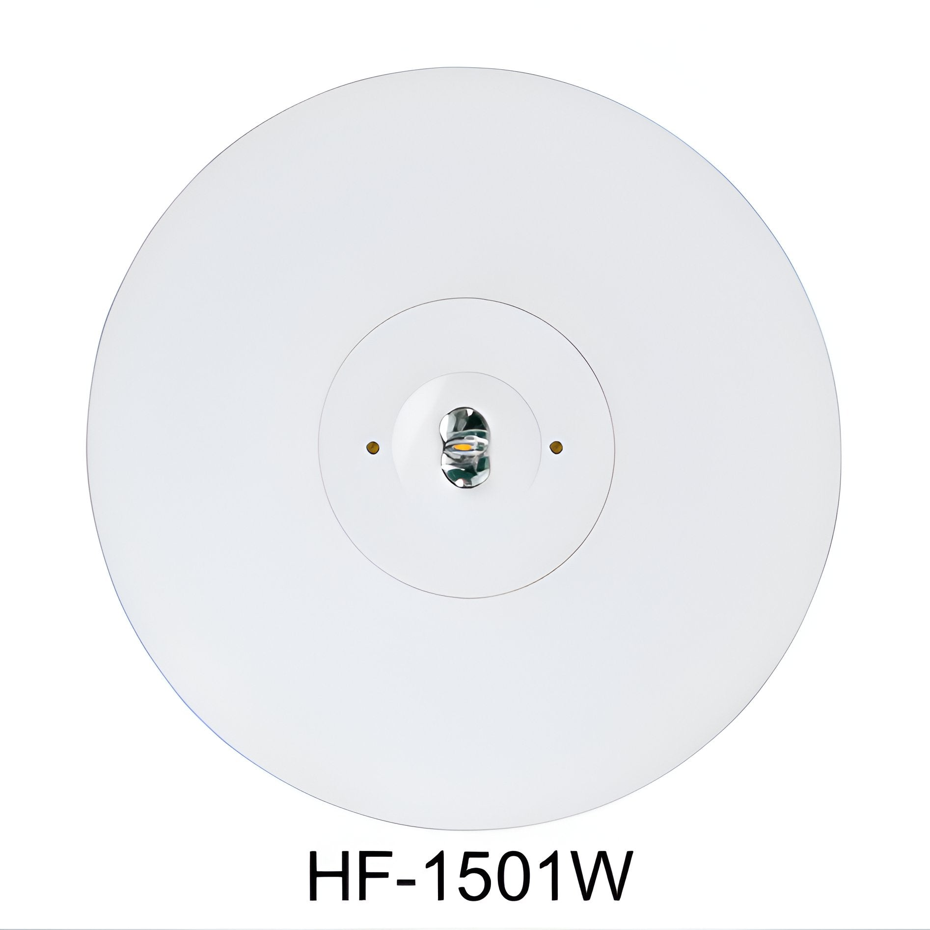 Reech Recessed Emergency Led Diskfire Black/White