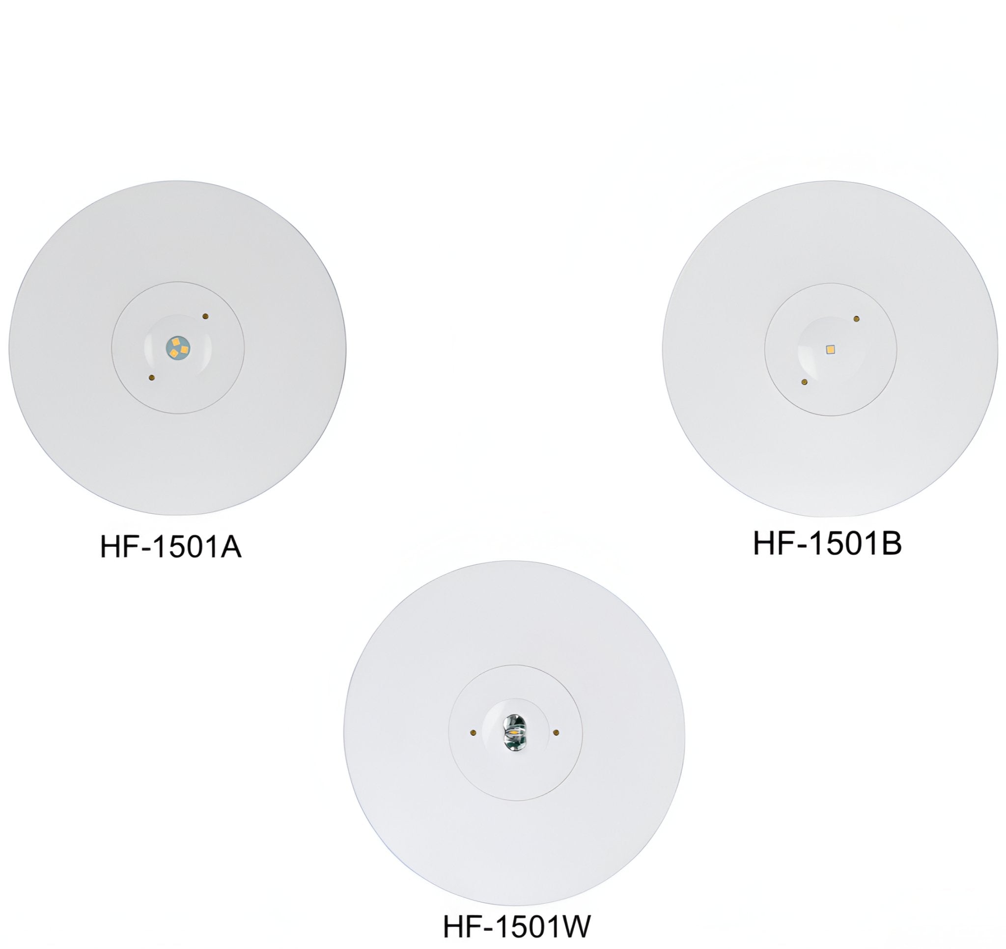 Reech Recessed Emergency Led Diskfire Black/White