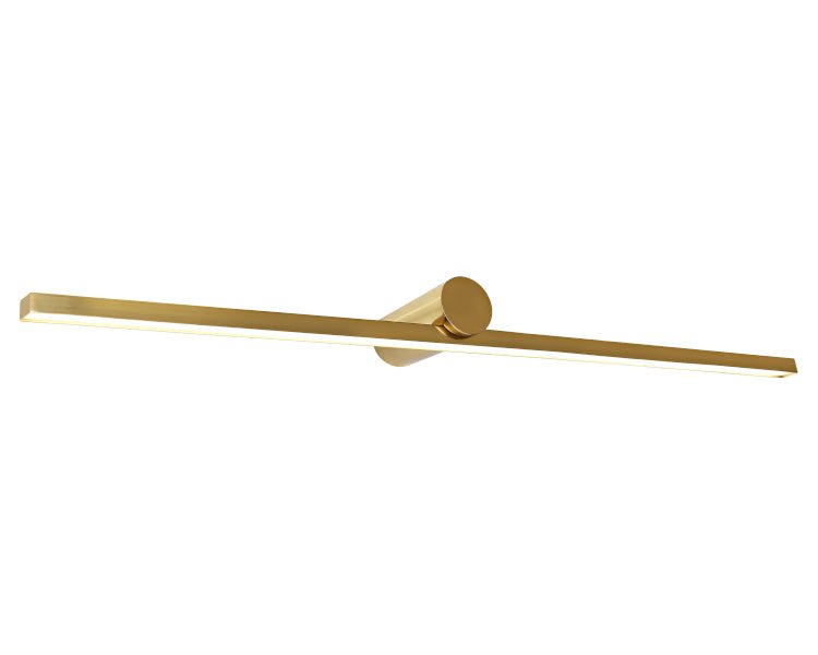Roka LED Vanity Light White, Black, Chrome or Brass - Mases LightingCougar Lighting
