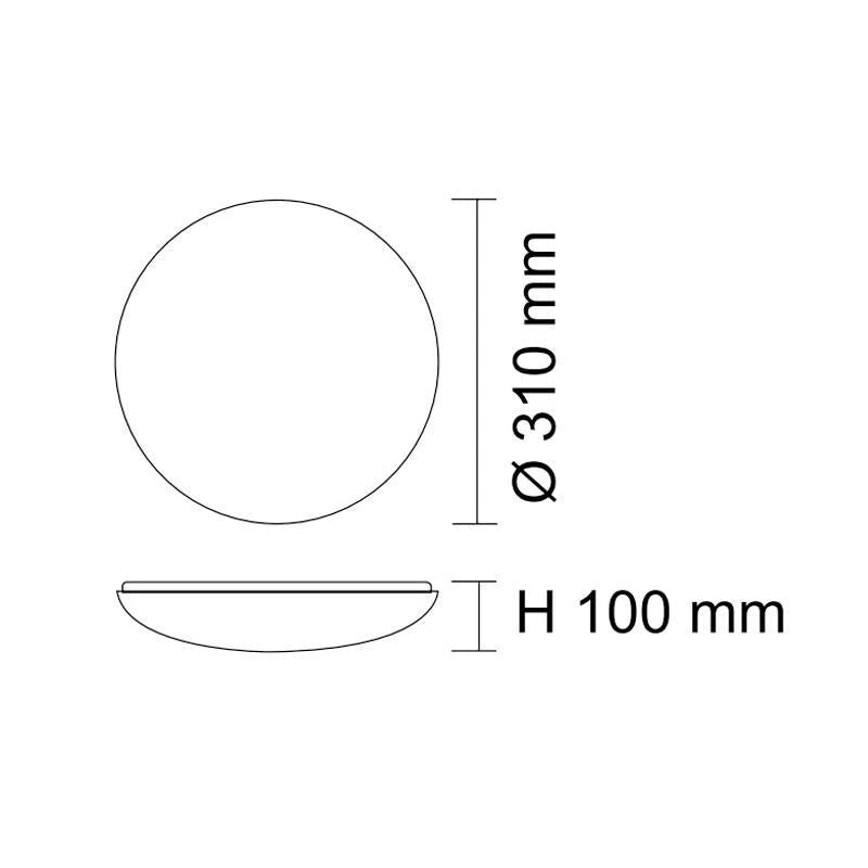 SAL OPAL SO3700/TC/DP2 Oyster Light - Mases LightingSAL