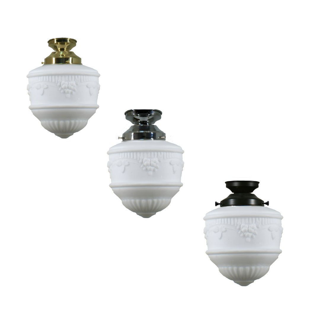 Senator 8" Batten Fix Lighting - Black/Chrome/Polished Brass