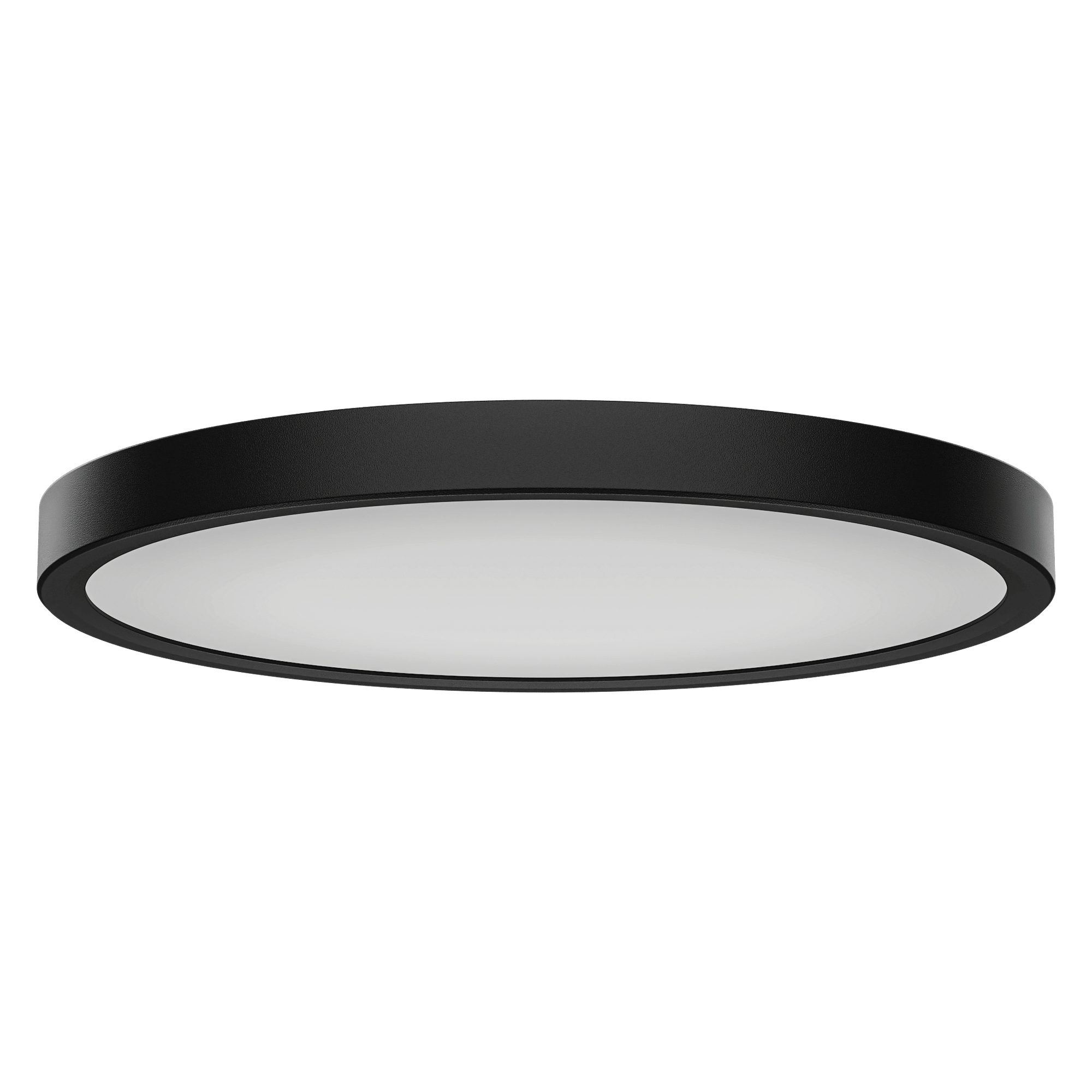 Slenda LED Ceiling Light Small/Medium/Large in Black or White - Mases LightingDomus