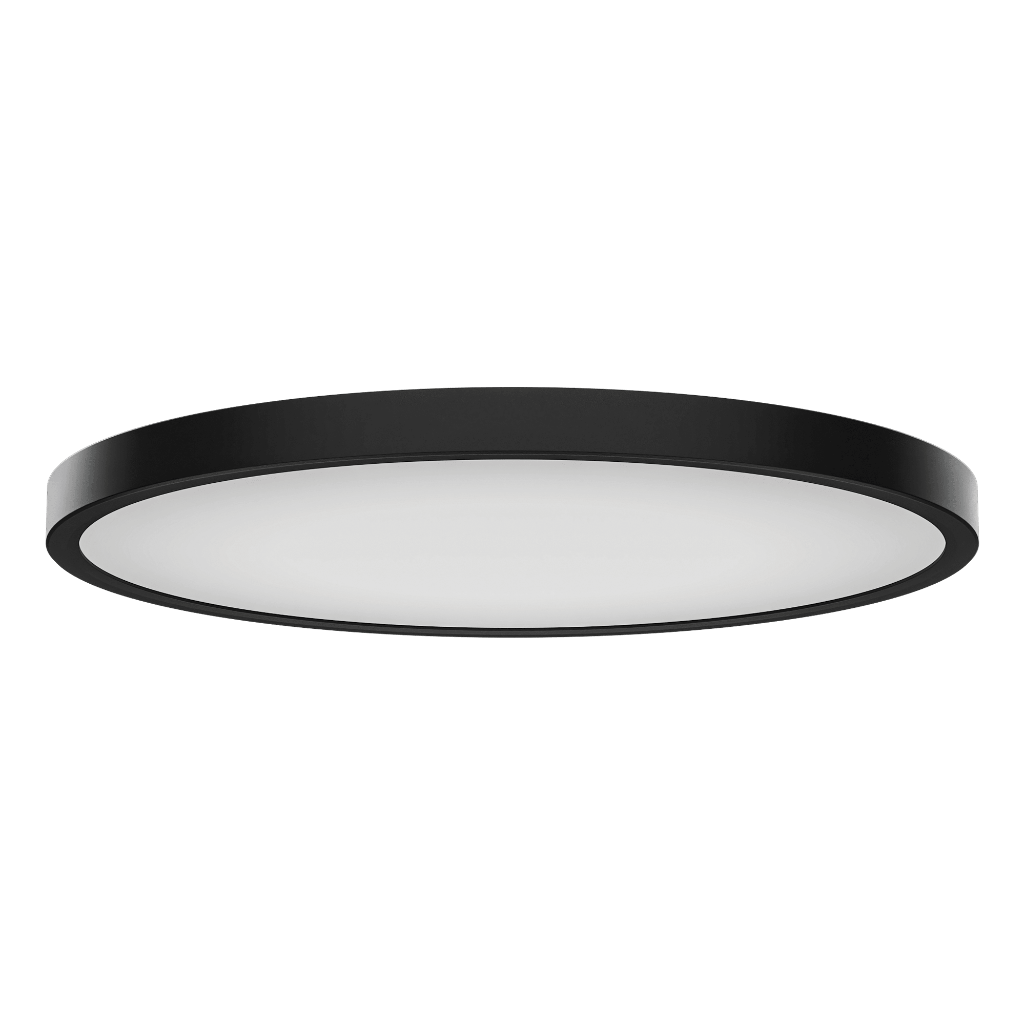 Slenda LED Ceiling Light Small/Medium/Large in Black or White - Mases LightingDomus