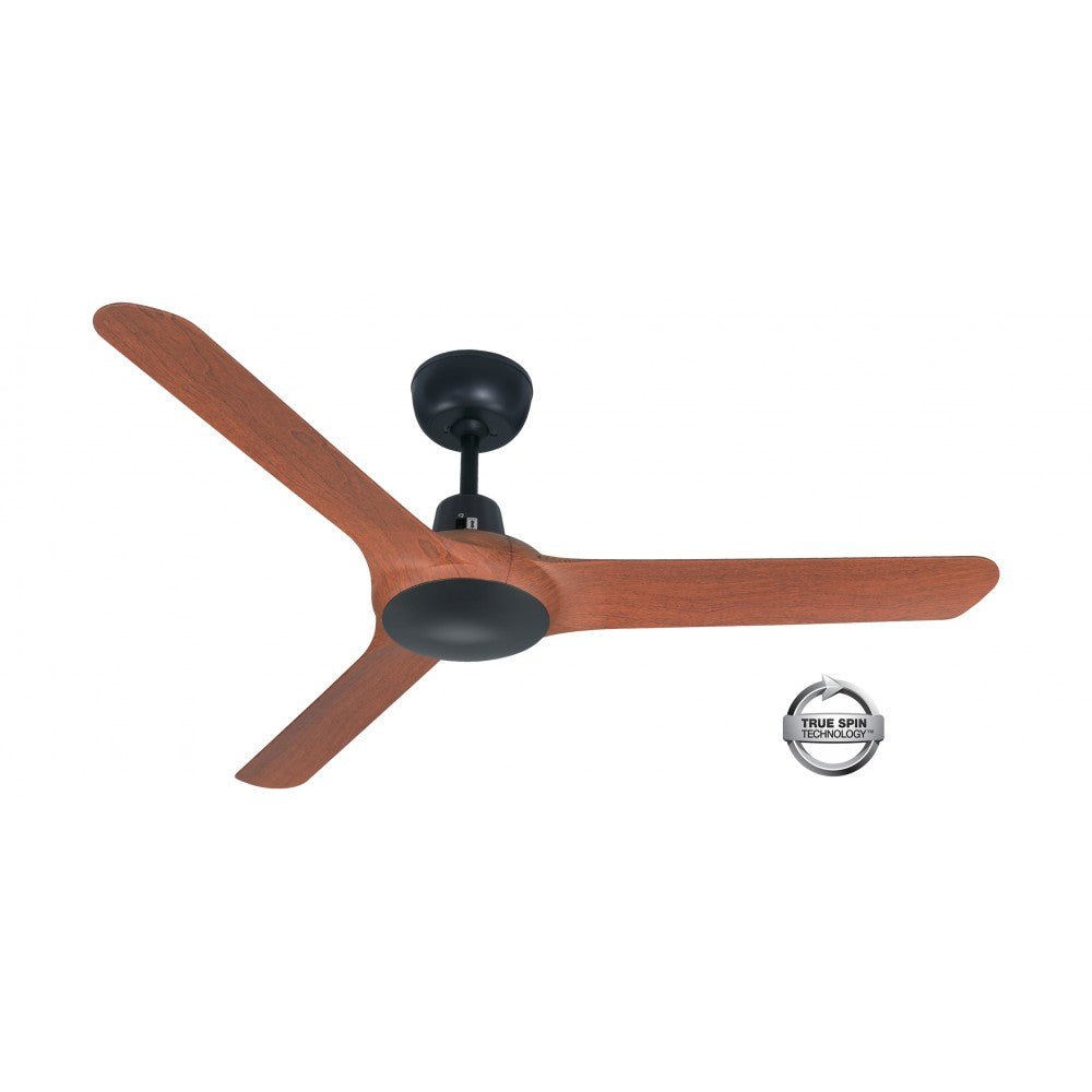 SPYDA AC Ceiling Fan 56" Teak - SPY1423NTK - Mases LightingVentair