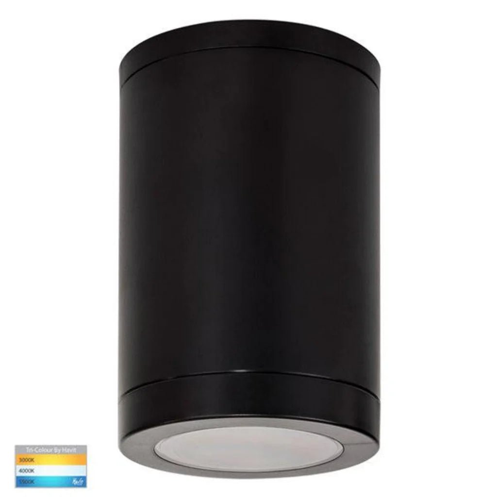 Surface Mounted Lexan LED Downlight 3/5/7w Black, White CCT HV5832T Havit Lighting - Mases LightingHavit Lighting
