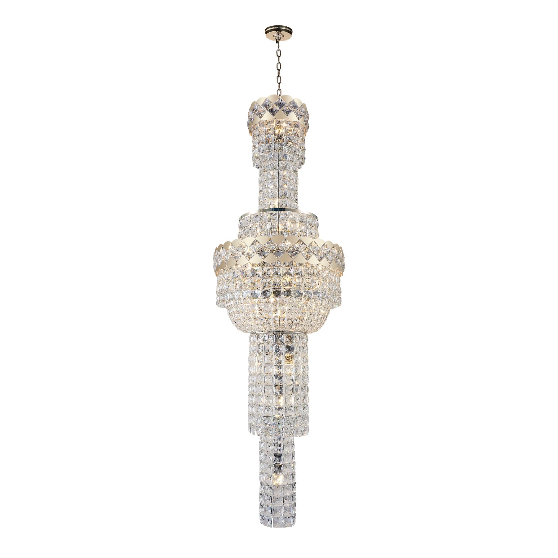 Suri Crystal Chandelier - Mases LightingLighting Creations