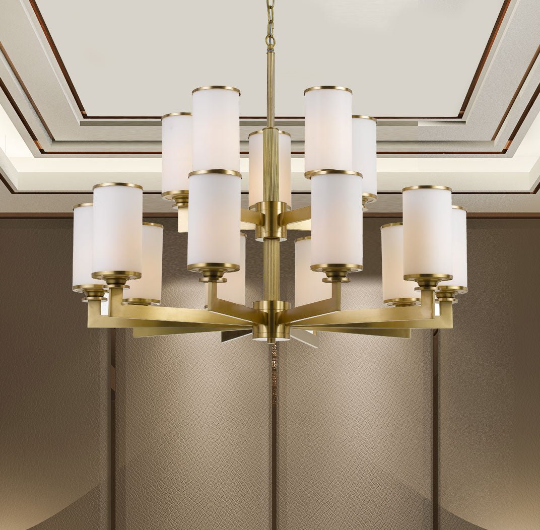 Telbix Ahern 15 Lights Pendant Solid Brass - Mases LightingTelbix