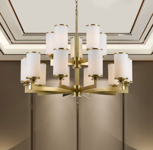 Telbix Ahern 15 Lights Pendant Solid Brass - Mases LightingTelbix