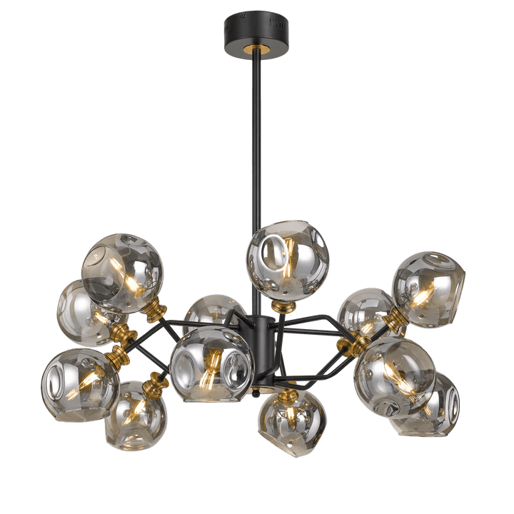 Telbix Annabel 12 Lights Pendant - Black - Mases LightingTelbix