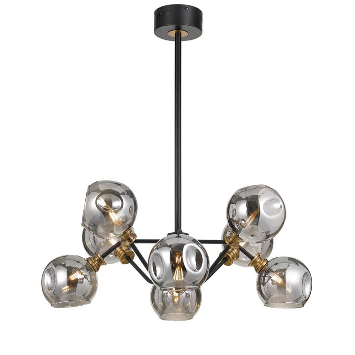Telbix Annabel 8 Lights Pendant - Black - Mases LightingTelbix